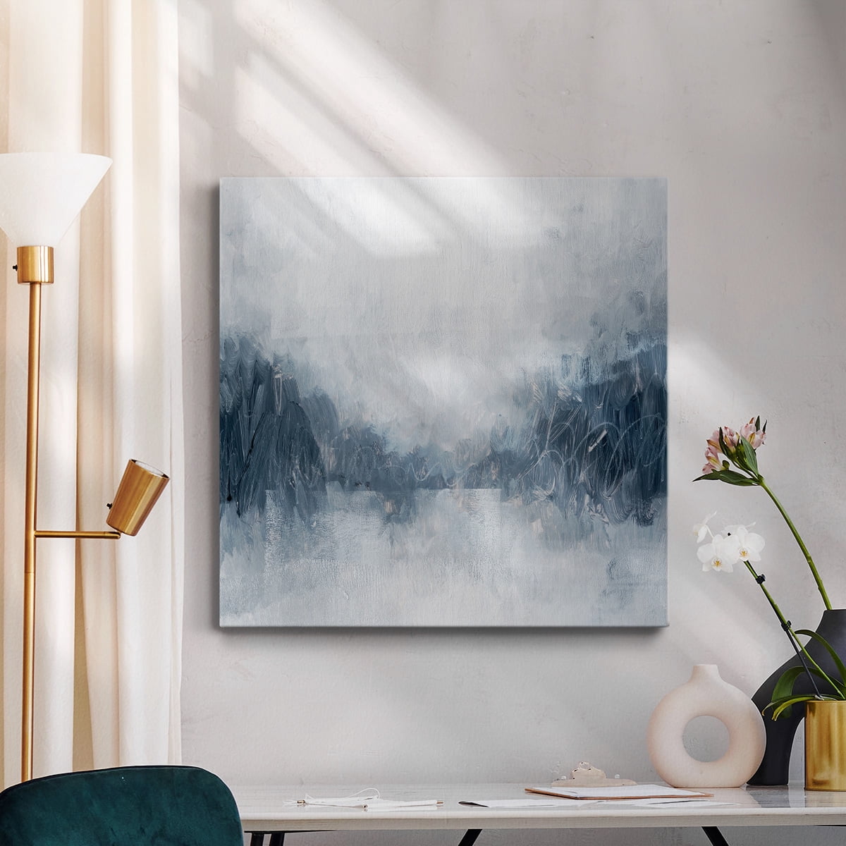Wexford Home Polar Mist I-Premium Gallery Wrapped Canvas, 10" x 10" - Ready to Hang