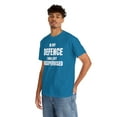 thumbnail image 6 of In my Defence I Was Left Unsupervised-Funny Shirt Unisex Heavy Cotton Tee, 6 of 7