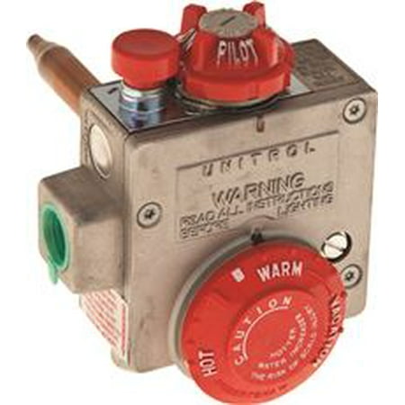 Heater Thermostat - Robertshaw Natural Gas Water Heater Thermostat, 1.375-Inch Shank, 3.5-Inch Water Connector