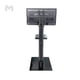 thumbnail image 3 of Soporte de Piso para Pantallas Con Repisa de cristal templado Master HO-LCDVD-STAND, 3 of 7
