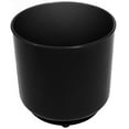 thumbnail image 4 of Extra Large and Sturdy Rotating Black Utensil Holder caddy with No-Tip Weighted Base, and gripped Insert Rust Proof and Dishwasher Safe Kitchen Utensils Holder and cutlery Holder, 4 of 5