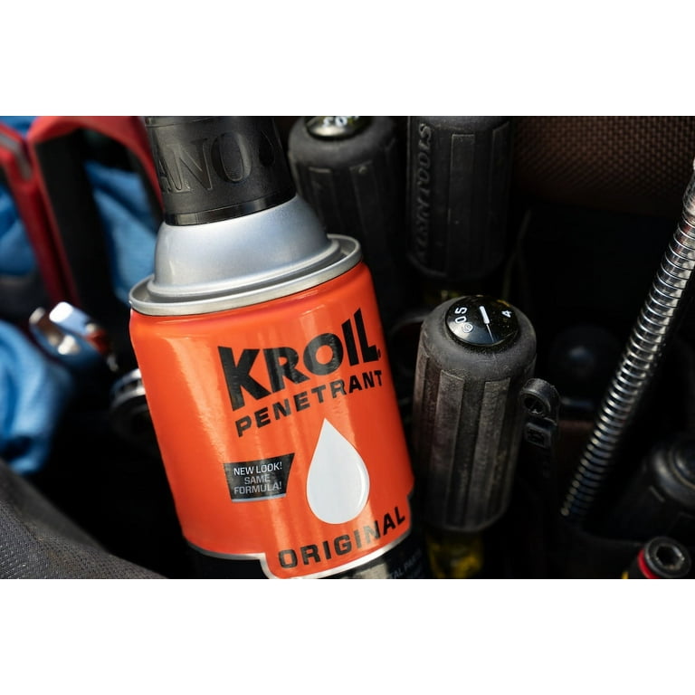 Kroil 16.5 Oz. Penetrant Original aka AeroKroil, Penetrating Oil Aerosol,  Multipurpose, 12PK KS162C
