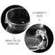 thumbnail image 5 of Dispensador de crema de vidrio (6 unidades): Mini jarra de 100 ml con asa para té, jarabe y crema. Dispensador transparente de leche y café para oficina, hogar y viajes., 5 of 8