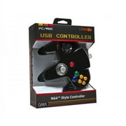 USB Nintendo 64 N64 Controller for PC and Mac (Black)