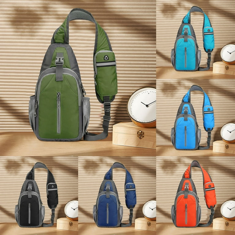 Crossbody Sling Backpack for Women Men Lightweight Nylon  display picture 2