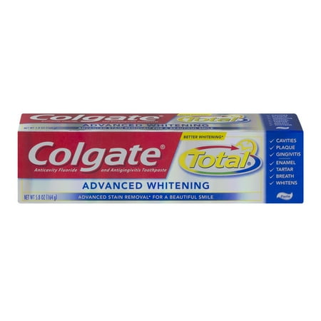 Colgate Total Advanced Whitening Toothpaste, 5.8 oz