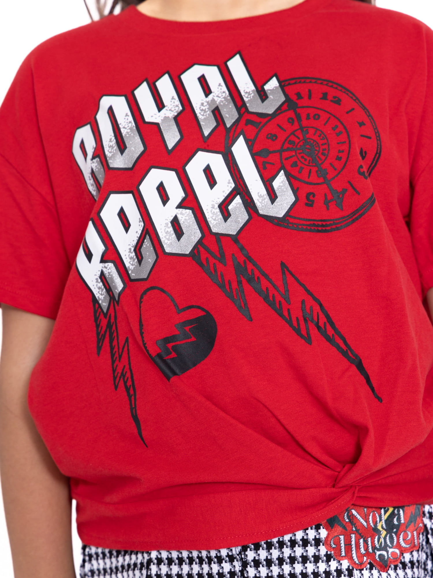 Girls Royal Rebel T-Shirt, Sizes 4-18