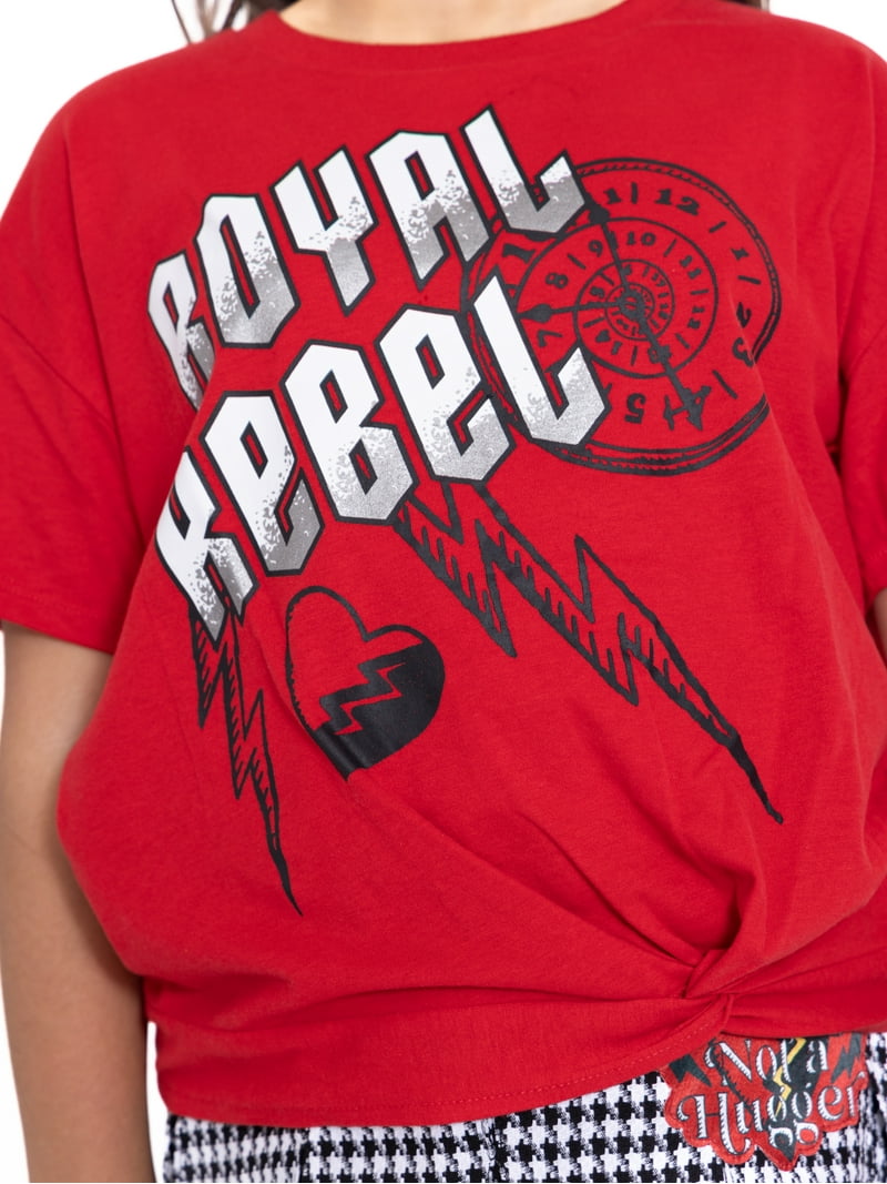 Disney Descendants Girls Rebel T-Shirt - Sizes 4-16 - Walmart.com