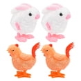 thumbnail image 4 of 4 Pcs Jouets d'Animaux à Remonter Jouets en Peluche à Remonter Jouets de Marche, 4 of 9