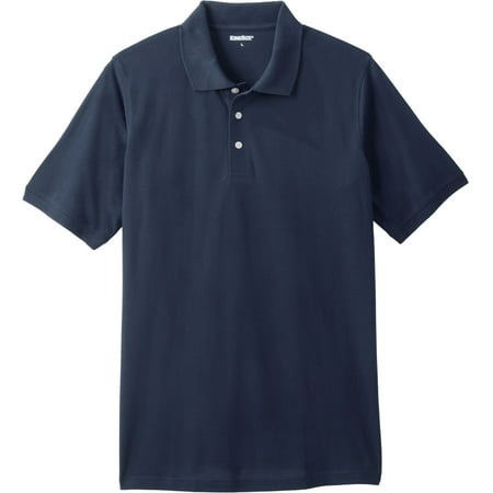 Kingsize - Kingsize Men's Big & Tall Pima Pique Polo Shirt - Walmart.com