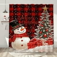 thumbnail image 6 of ChicYu 70.86x59.05in Christmas Themed Decorative Shower Curtain Bathroom Partition Curtain Multiple Styles Available for Holiday Bathroom Decor, 6 of 6