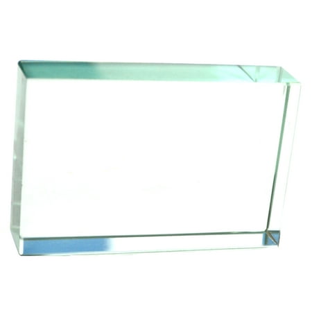 - Eisco Labs Glass Rectangular Block; 75mm X 50mm X 18mm Size
