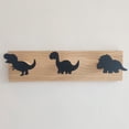 thumbnail image 1 of Ruiboury Wood Kids Dinosaur Coat Hooks Wide Application Multifunctional Strong Load-bearing Capacity brachiosaurus, 1 of 6