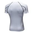 thumbnail image 3 of Admvng Muscle Shirts for Men Workout Sports Running Yoga Athletic Slim Fit Quick Dry Mens t-Shirts S-2XL, 3 of 3