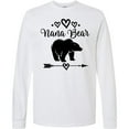 thumbnail image 3 of Inktastic Nana Bear Grandma Long Sleeve T-Shirt, 3 of 5