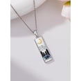 thumbnail image 3 of Dorunmo Mountain Necklace for Women 925 Sterling Silver Bear Mountain Pendant Necklace Nature Jewelry Gift for Skiers Hikers Campers Climbers and Nature Lovers, 3 of 10