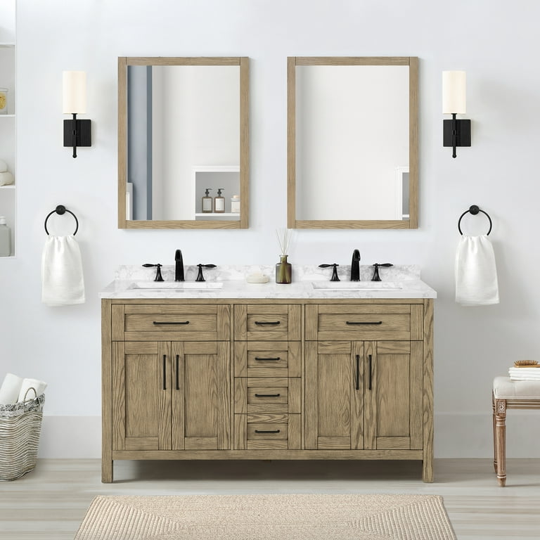 Ove Decors Tahoe VII 60 W x 21 D Freestanding Bathroom Vanity