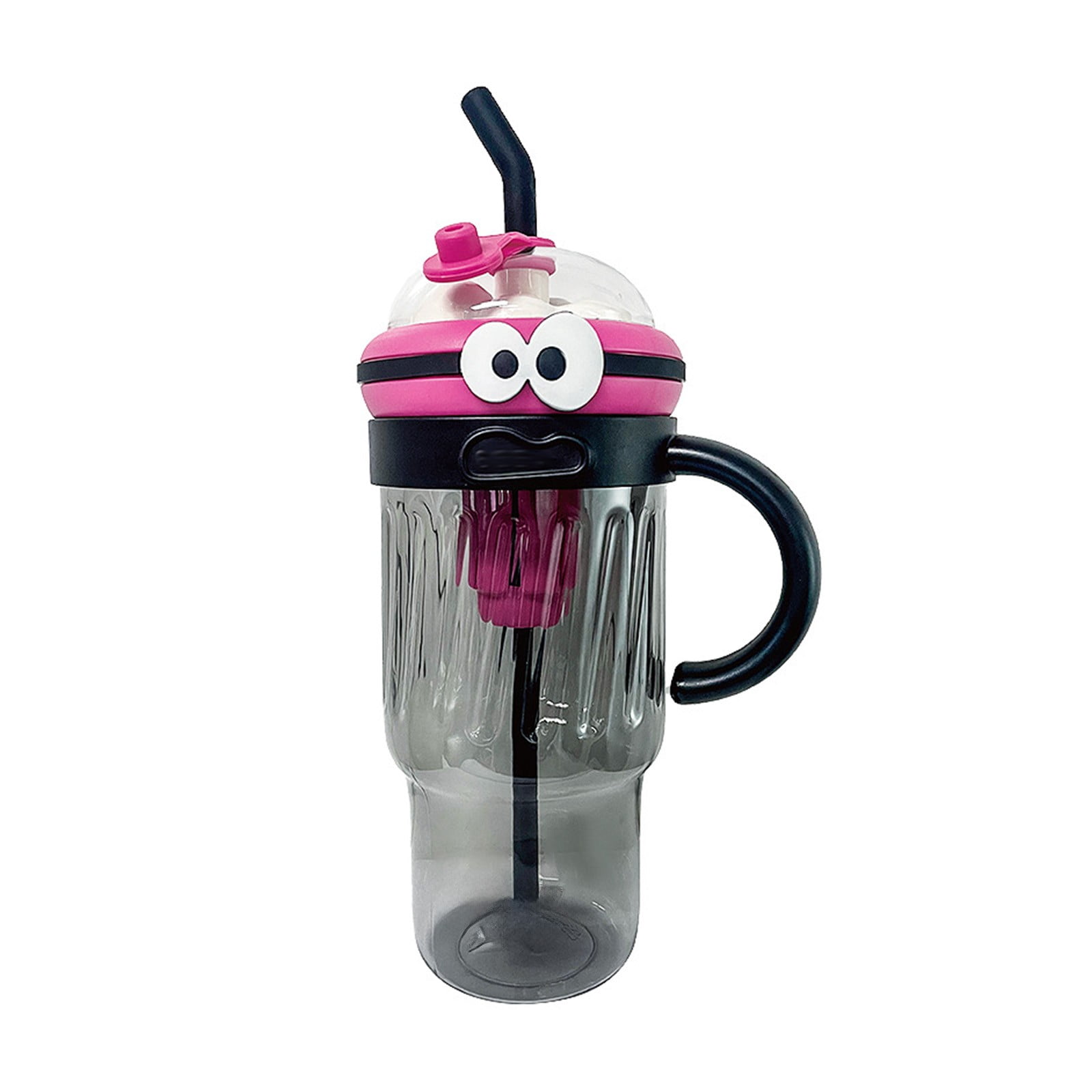 Large Capacity Water Bottle 1200ML Plastic Water Bottle With Straw, Portable Water Bottle With Handle, Leakproof Water Bottle Drink Container, Durable Water Bottle Daily Use Cup