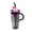 Black, variant on Guodhu plastic water cup with straw,40 oz Large Capacity Water Cup with Straw, Cute Cartoon Big Eye Design Plastic Bottle, Portable Summer Hydration with Built-in Tea Infuser(Blue)