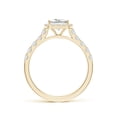 thumbnail image 2 of ANGARA IGI Certified Lab Grown 1.05 Ct Diamond Engagement Ring for Women in 14K Yellow Gold (Size-5.5mm| Color-F-G| Clarity-VS) | April Birthstone, Anniversary, Jewelry Gift for Women | Diamond Ring, 2 of 8