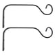 thumbnail image 1 of GOOHOCHY 2 ganchos de hierro para colgar macetas, soportes de pared para macetas, 1 of 8