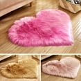 thumbnail image 3 of Balieda Fluffy Rugs 16 x 20 Inch Heart Rugs Faux Area Rugs Bushy Room Mats for Home Living Room Sofa Floor Bedroom, 3 of 6