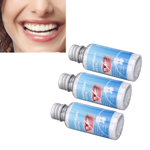 Perlas De Reparación De Dientes Temporales, Remodelación Térmica 30 Ml Perlas De Relleno De Dientes Temporales Súper Fuertes Para Dientes Rotos
