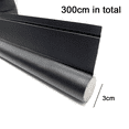 thumbnail image 2 of Door Draft Stopper, Door Blocker Door Sweeps for Interior and Exterior Doors Triangle Door Sealer for Bottom of Door - Black, 2 of 5