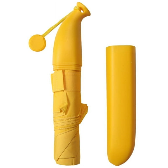 Umbrella banana folding umbrella banana umbrella yellow,1 x umbrella,yellow