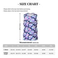 thumbnail image 4 of Honeii pinkk flower crystal Skull print basktball shirt for men and women, Unisex basketball jersey for Theme party-Large, 4 of 6