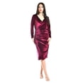 thumbnail image 5 of Vestido elegante de terciopelo Roman Fashion / Juvenil, 109 (Vino) vino CH, 5 of 5