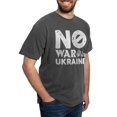 thumbnail image 4 of CafePress - No War In Ukraine Mens Comfort Colorsâ® Shirt - Mens Comfort Colors Shirt, 4 of 5