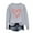 Gray-2, variant on Love Heart Sweatshirts for Women Valentines Day Oversized Pullover Tops Trendy Holiday Gifts for Women