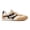Camel/Black, variant on LUCKY STEP Retro Fashion Sneakers Thin Sole Lightweight Casual Shoes,Black,Womens