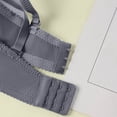 thumbnail image 6 of HomeDM Women's Underwire Bra Comfort Full Coverage Everyday Push Up Bra - Gray/M, 6 of 7