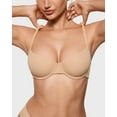 thumbnail image 4 of Women's Inbarely Plus Balconette Bra Demi Unlined No Padding Underwire Everyday Bras, 4 of 6