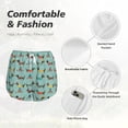 thumbnail image 4 of Balery winter ski Dachshund Pantalones cortos deportivos para mujer con forro y dos bolsillos, elásticos, para entrenamiento, gimnasio, yoga-XX-Large, 4 of 7