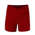 thumbnail image 6 of LWNYDPLSD Cycling Shorts Girl Clothes 18-24 Months Cute Jeans Country Jeans Girls Clothes 10-12 Girls Black Shorts Girls Baby Clothes, Red 13-14 Years, 6 of 6