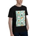 thumbnail image 2 of Bingfone Kawaii Sushi Men'S Loose Fit Short-Sleeve Pocket T-Shirt, 2 of 7