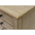 thumbnail image 6 of Modern Wood Double Pedestal Desk Wood Desk Fully Assembled Light Brown, 6 of 14