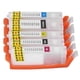 thumbnail image 2 of Cartucho de tinta Ticfox 5 colores Para impresora MG5720 MG5721 MG5722 MG6820 MG6821 MG6822 MG7720, 2 of 14