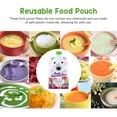 thumbnail image 4 of Baby Food Storage Bag, Reusable 200ml Easy Cleaning Baby Food Pouch  For Home, 4 of 8