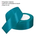 thumbnail image 3 of Unique Bargains 1.5" Wide 24 Yards Satin Ribbon Single Side Craft Roll Decoration Bright Blue, 3 of 6