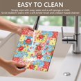 thumbnail image 4 of Placemat, Pioneer Flower Floral Print Pattern Place Mats Table Mat Set Of 2, PVC Washable Placemats for Party Kitchen Dining Decoration, 18x12 Inch, Fade Resistant, 4 of 6