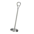 thumbnail image 3 of jifeng Support de Numéro de Table en Acier Inoxydable pour Hôtel Doré Argenté 25cm, 3 of 8