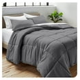 thumbnail image 2 of Duvet Insert Comforter - Full Size - Goose Down Alternative - Ultra-Soft - Premium 1800 Series - All Season Warmth - Bedding Comforter (Full, Grey), 2 of 9