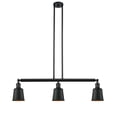 thumbnail image 3 of Innovations Lighting 213-S Addison Addison 3 Light 38" Wide Linear Chandelier - Brass, 3 of 7