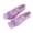 Purple, variant on Kids Canvas Ballet Dance Shoes Sequin Bow Soft Sole Slip-On Elastic Strap Gym Yoga Practice Dance Shoes for Toddler/Little/Big Kids