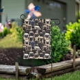 thumbnail image 6 of Cartoon Pug Dog Printing Garden Flag 28x40 inch Double Sided Outside Yard Decorations for Home Outdoor, 6 of 6