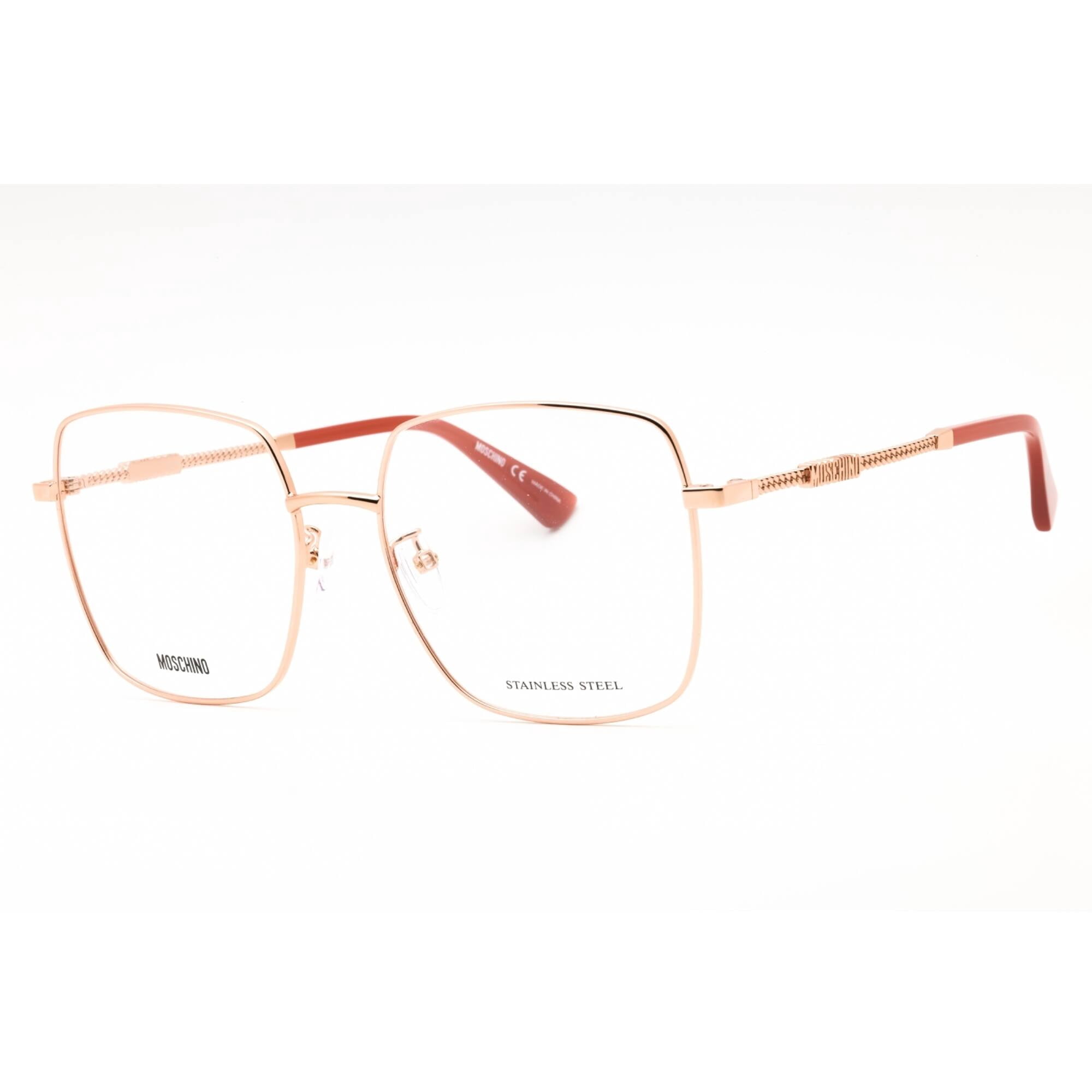 NEW MOSCHINO EYEGLASSES GOLD WOMEN EYEWEAR MOSCHINO MOS621 0DDB 00 Moschino Women main image 4